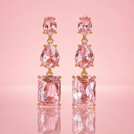 Pendiente Pink Majesty