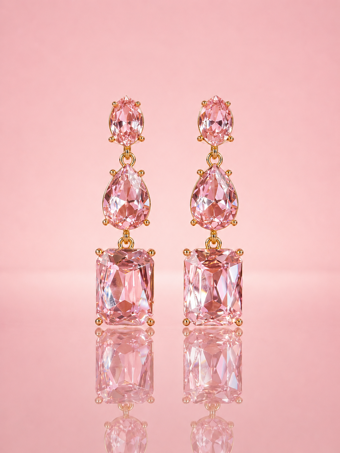 Pendiente Pink Majesty